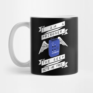 The Beep Sets Me Free Shot Timer Mug